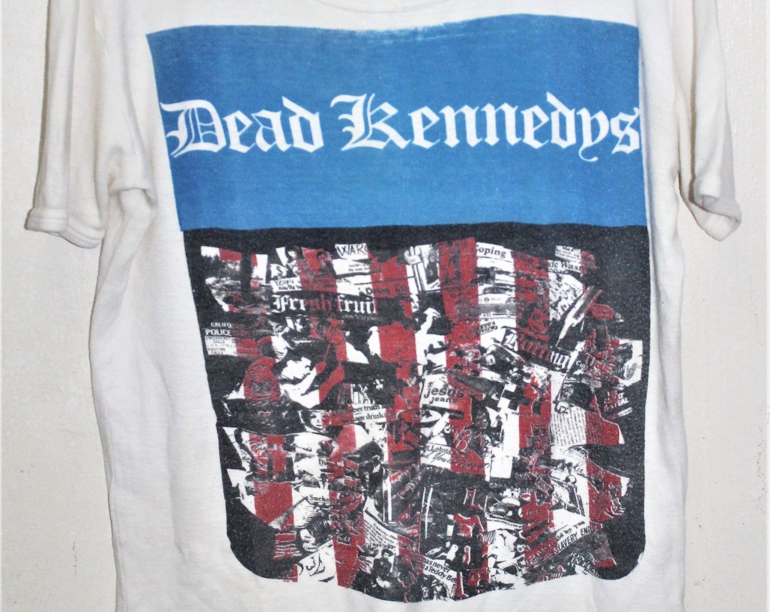 Vintage 1980 Dead Kennedys Punk Rock Hardcore Tour Concert T-Shirt