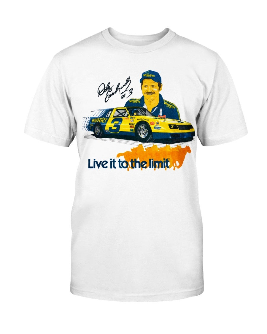 Vintage 1980Dale Earnhardt Wrangler Jeannascar T Shirt 211219
