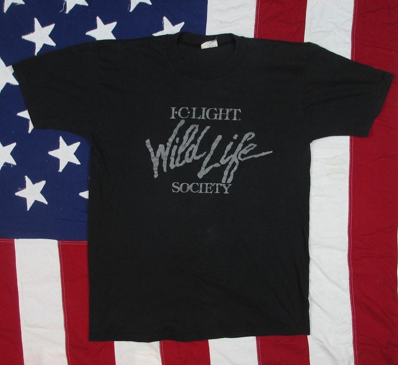 Vintage 1980S Ic Light Society Wild Life T Shirt Medium Large Skimmers Cotton Poly Soft And Thin Pittsburgh Brewing Co Iron City Beer vintage 1980s ic light society wild life t shirt medium large skimmers cotton poly soft and thin pittsburgh brewing co iron city beer q1rof