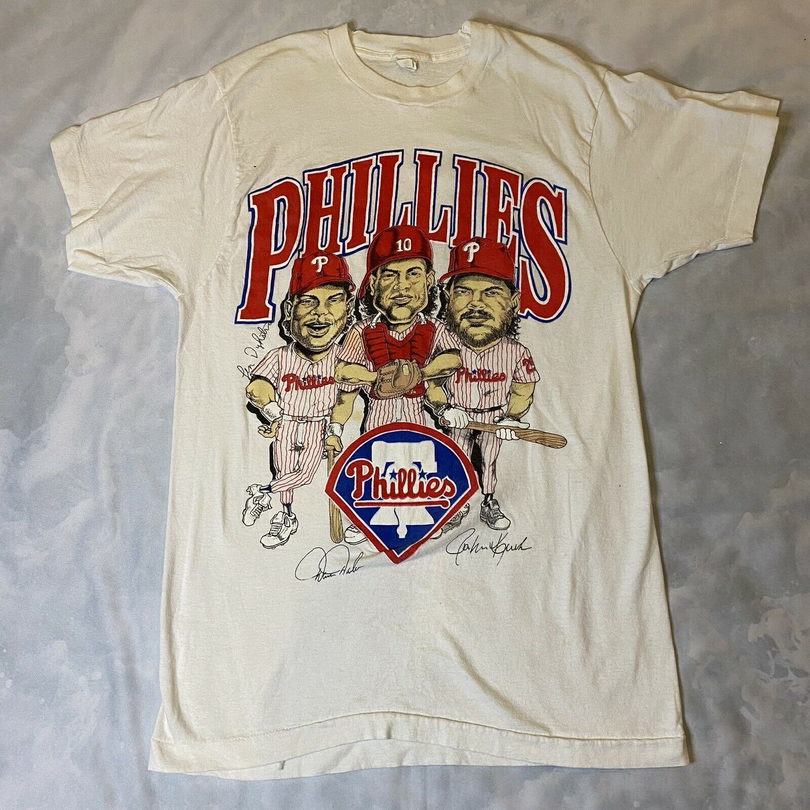 Vintage 90's Philadelphia Phillies Caricature Shirt