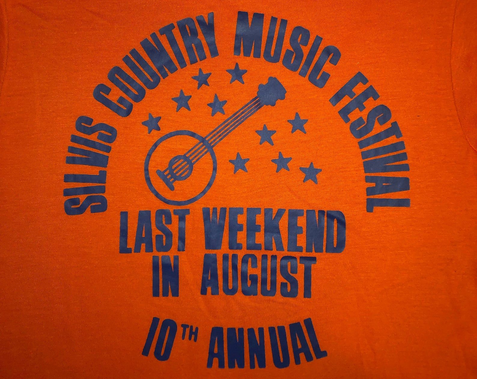 Vintage 1980S Silvis Country Music Festival T Shirt Screen Stars Tag Soft Illinois 80S