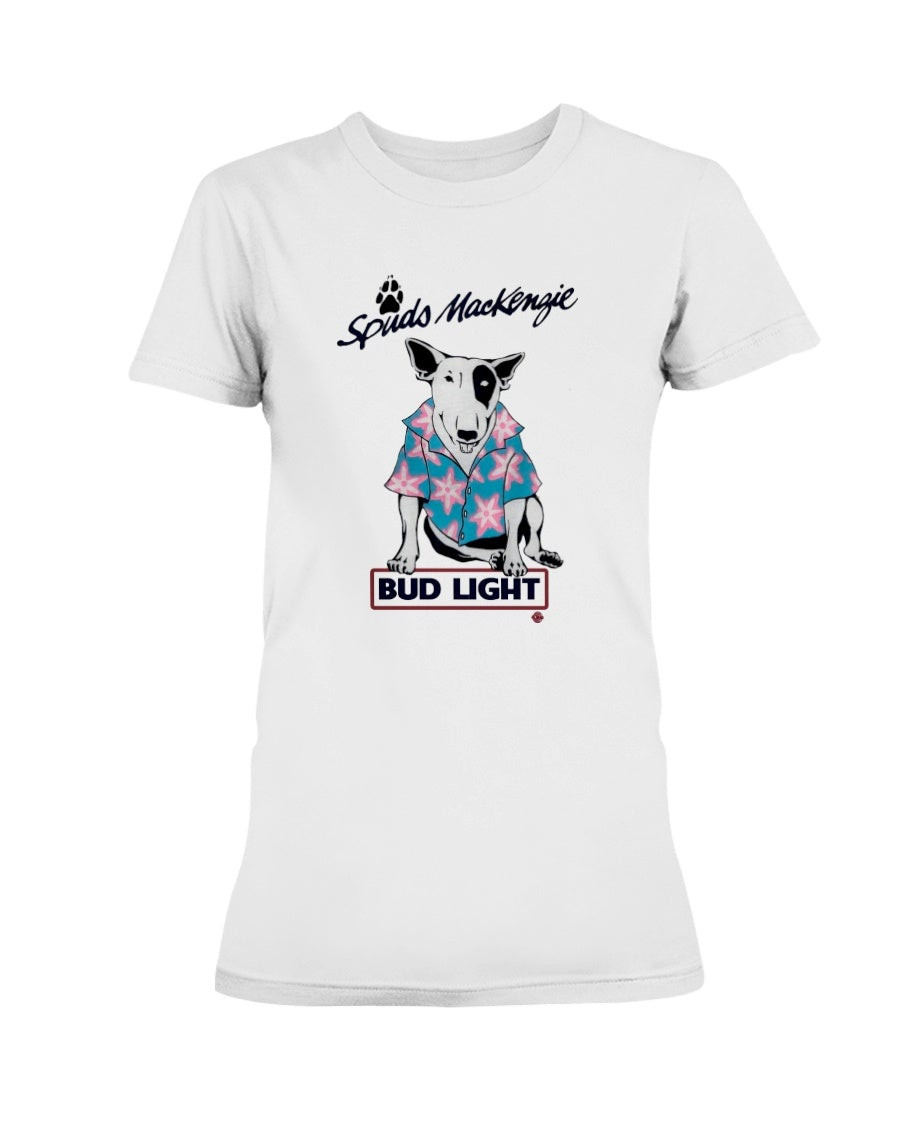 Vintage 1980S Spuds Mackenzie Bud Light Ladies T Shirt 062821