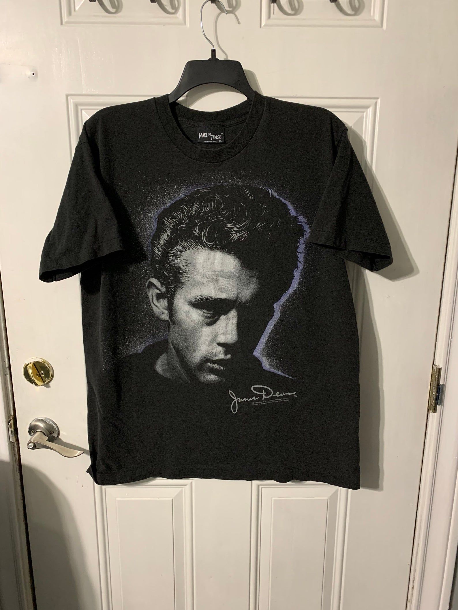 Vintage 1982 James Dean All Over T-Shirt