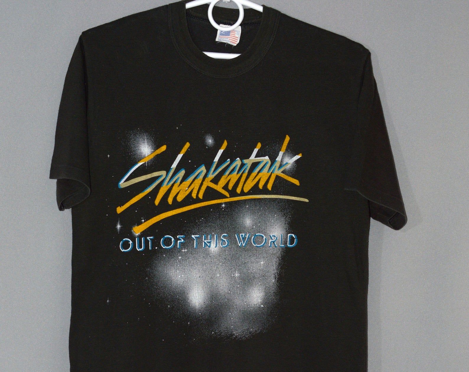 Vintage 1983 Shakatak Out Of This Worls T Shirt