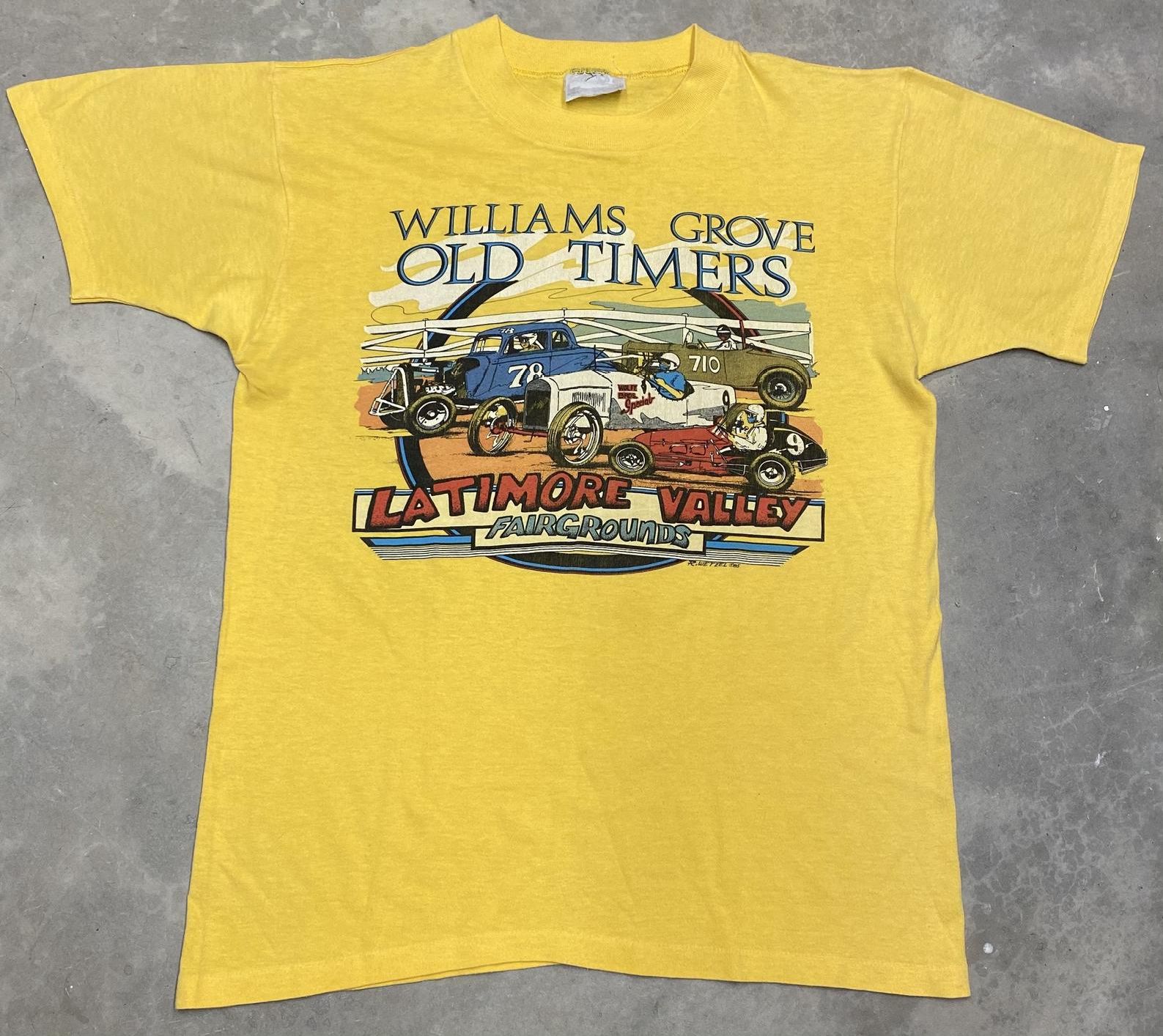 Vintage 1985 Williams Grove Speedway Old Timers Race -