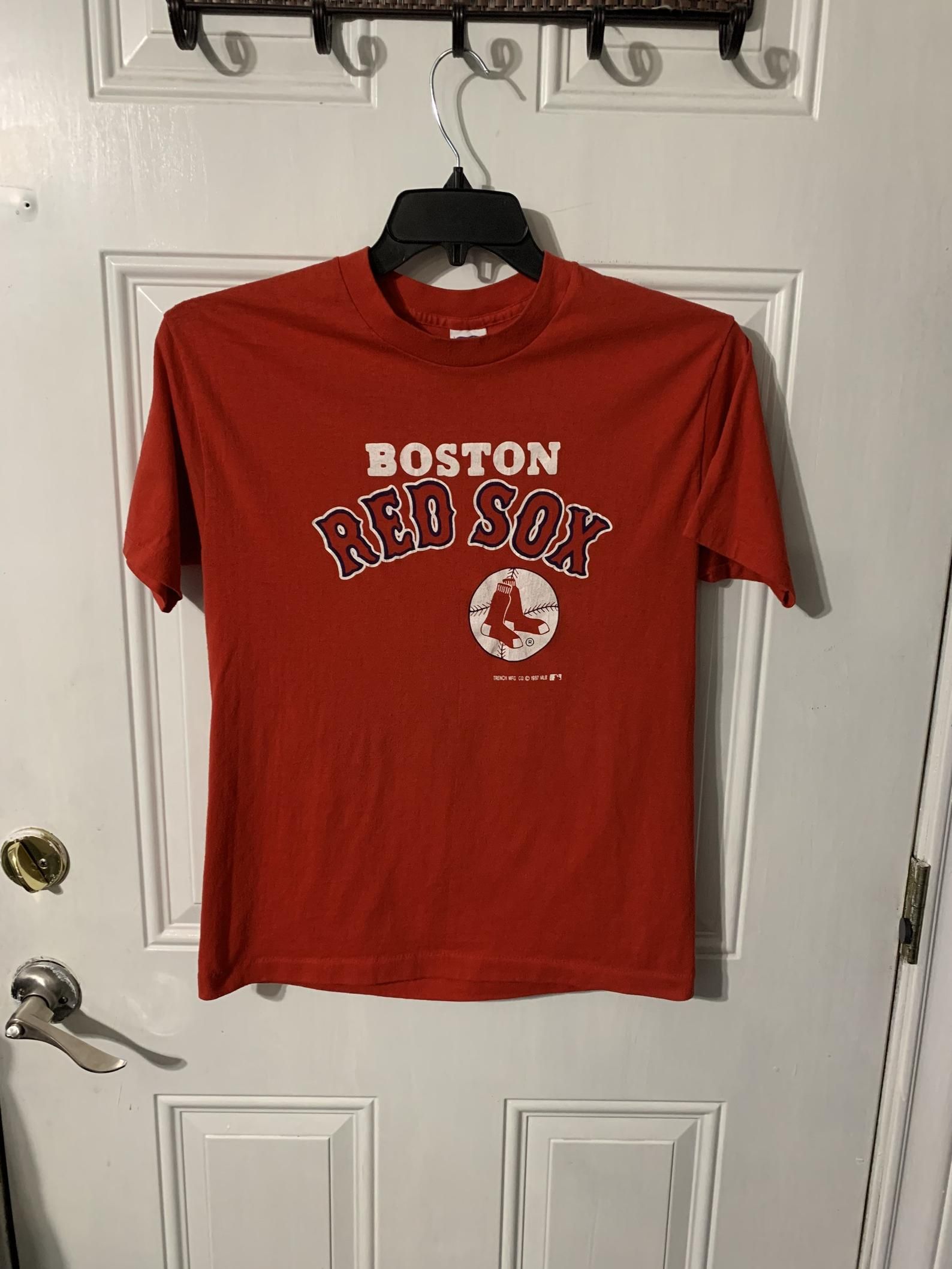 Vintage 1987 Boston Red Sox T-Shirt By Trench L