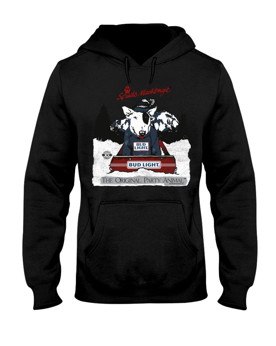 Vintage 1987 Bud Light Spuds Mackenzie Party Animal Hoodie 211116