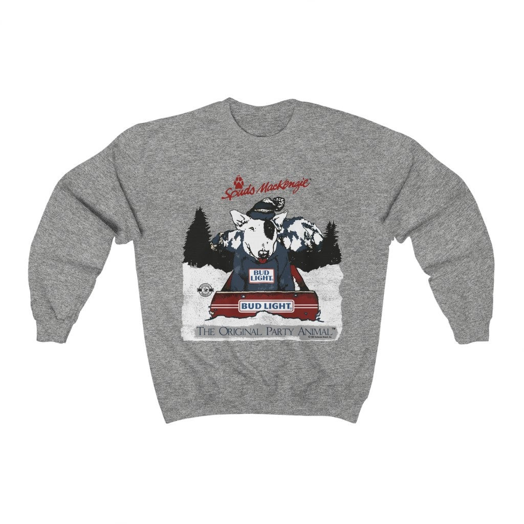 Vintage 1987 Bud Light Spuds Mackenzie Party Animal Sweatshirt 211231