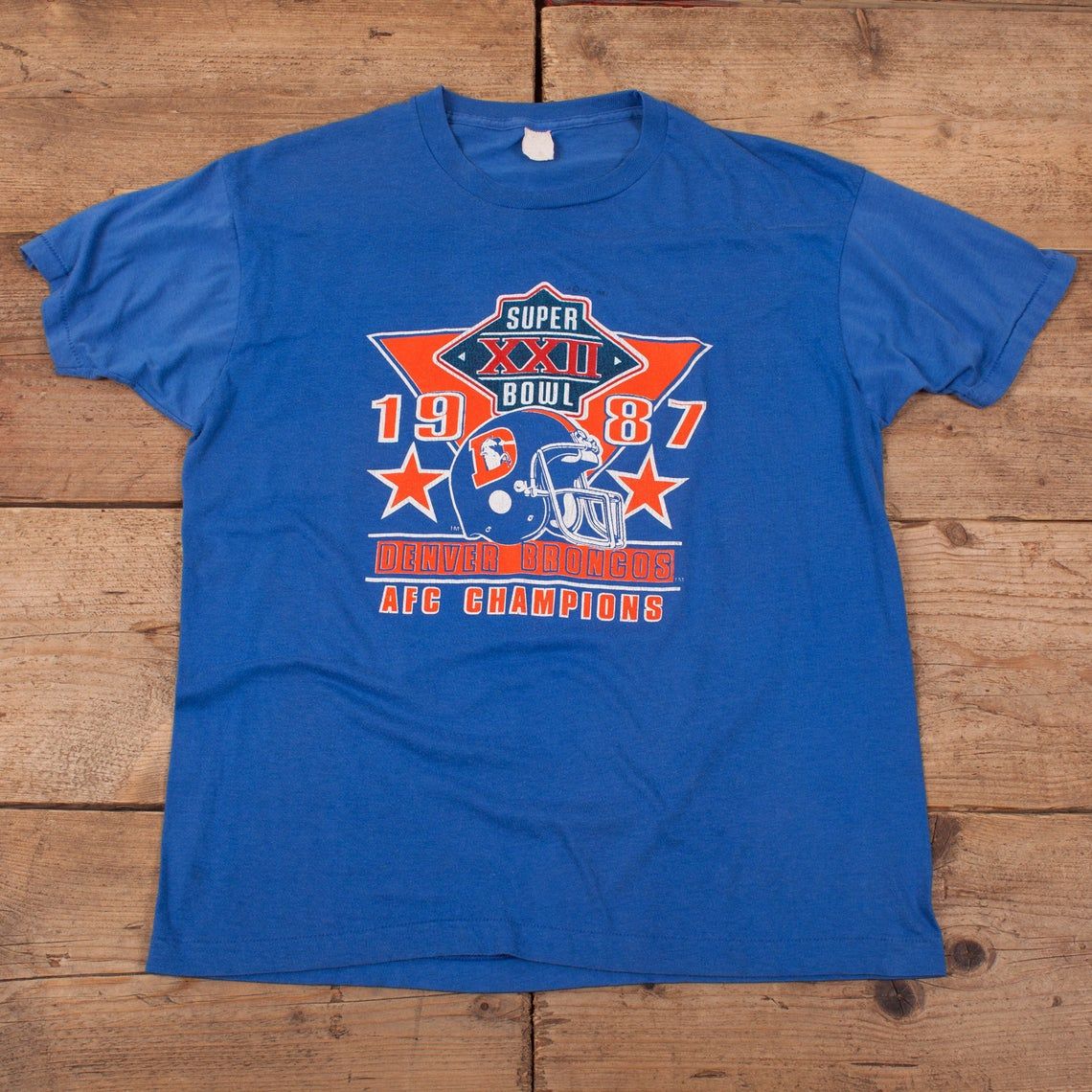 Vintage 1987 Denver Broncos Superbowl Shirt