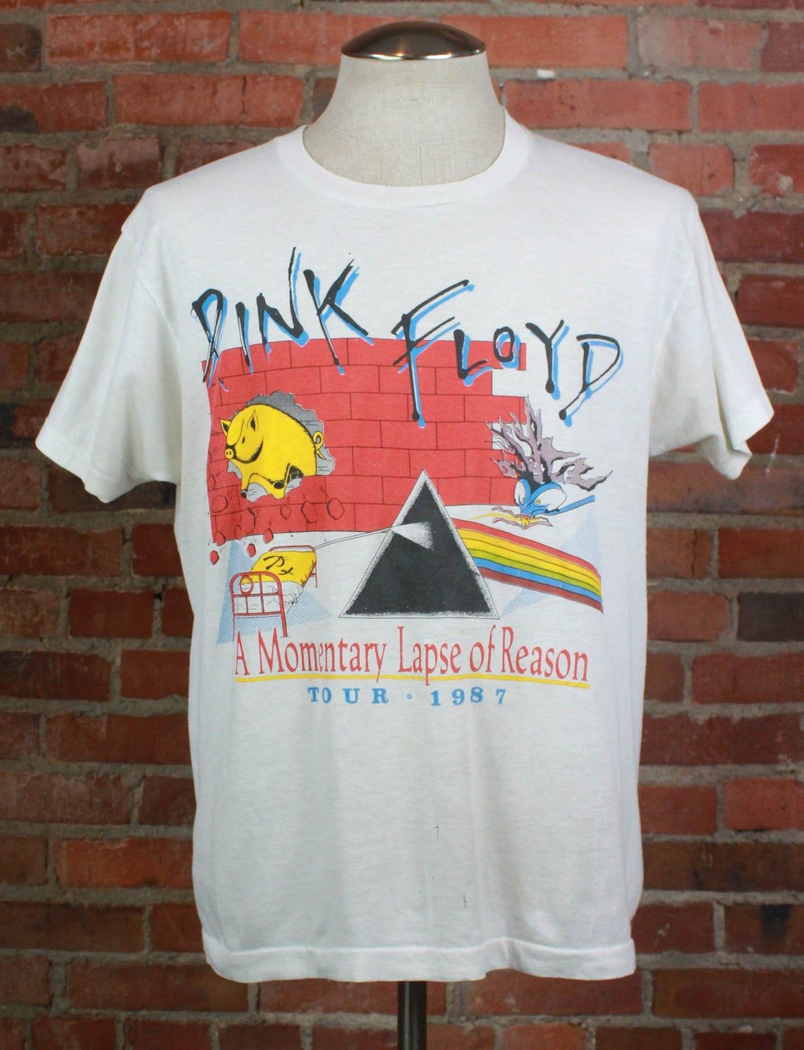 Vintage 1987 Pink Floyd Concert Shirt