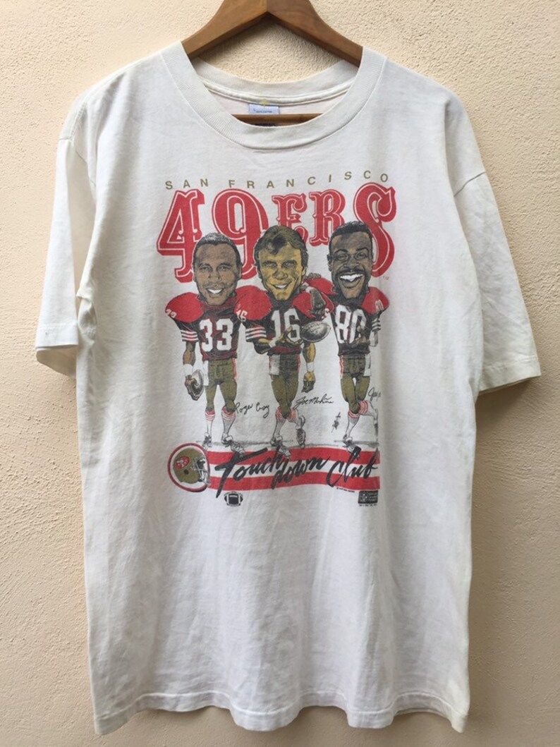 Vintage 1987 San Francisco 49Ers Nfl Team Tee Made In Usa