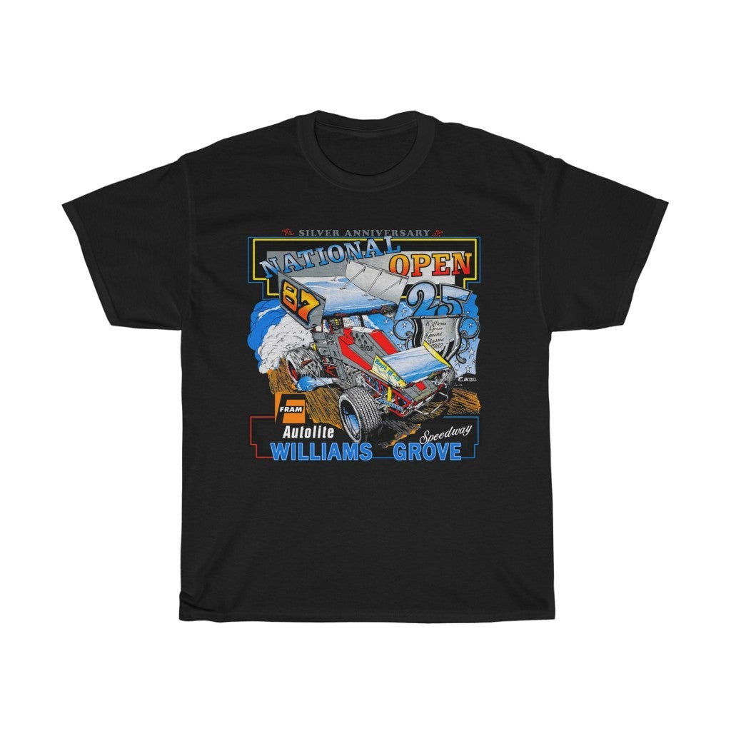 Vintage 1987 Williams Grove 25Th Anniversary National Open Event Tee 211119 vintage 1987 williams grove 25th anniversary national open event tee 211119 6orzu