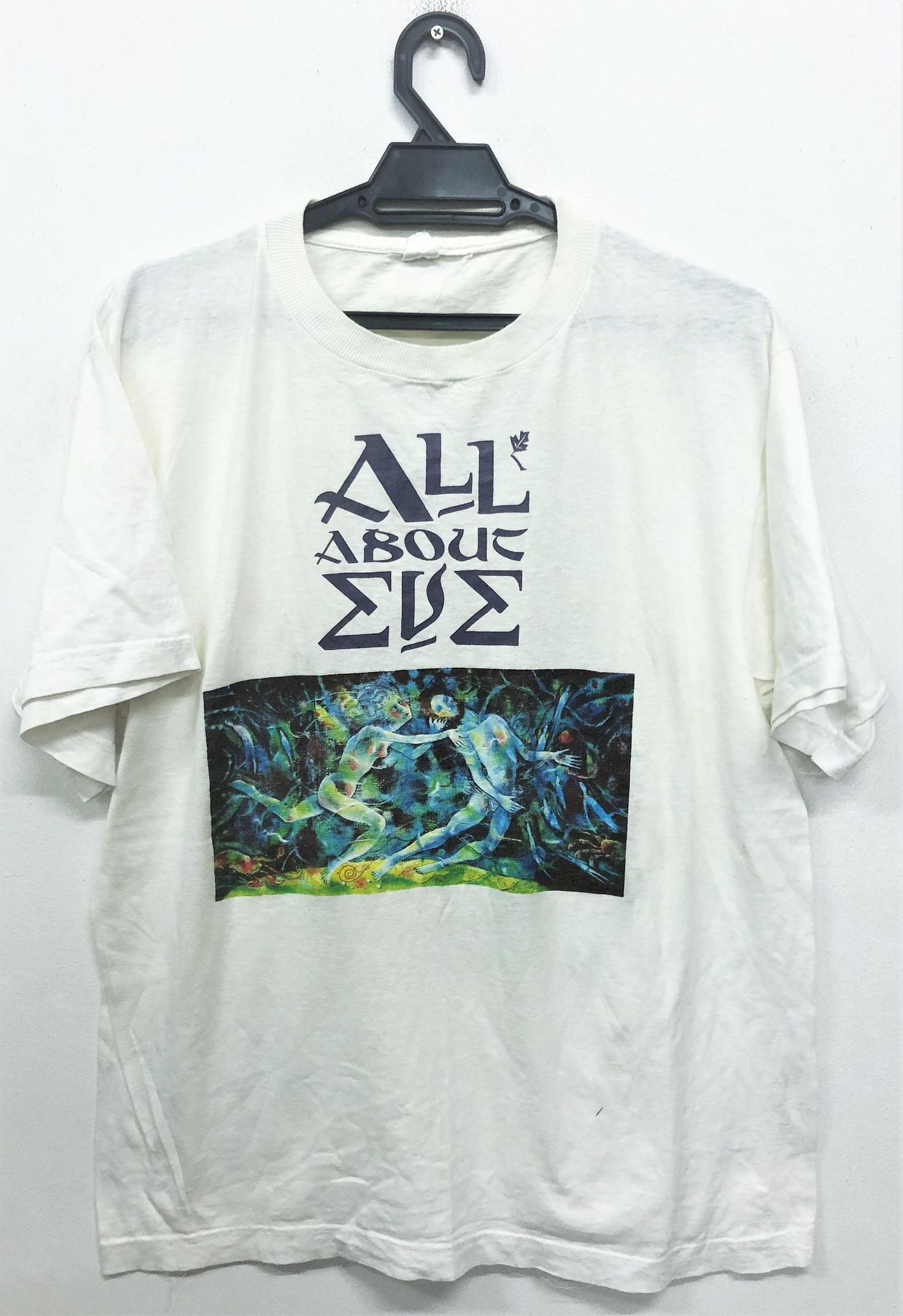 Vintage 1988 All About Eve Rock Tour Concert Promo T-Shirt Shoegaze