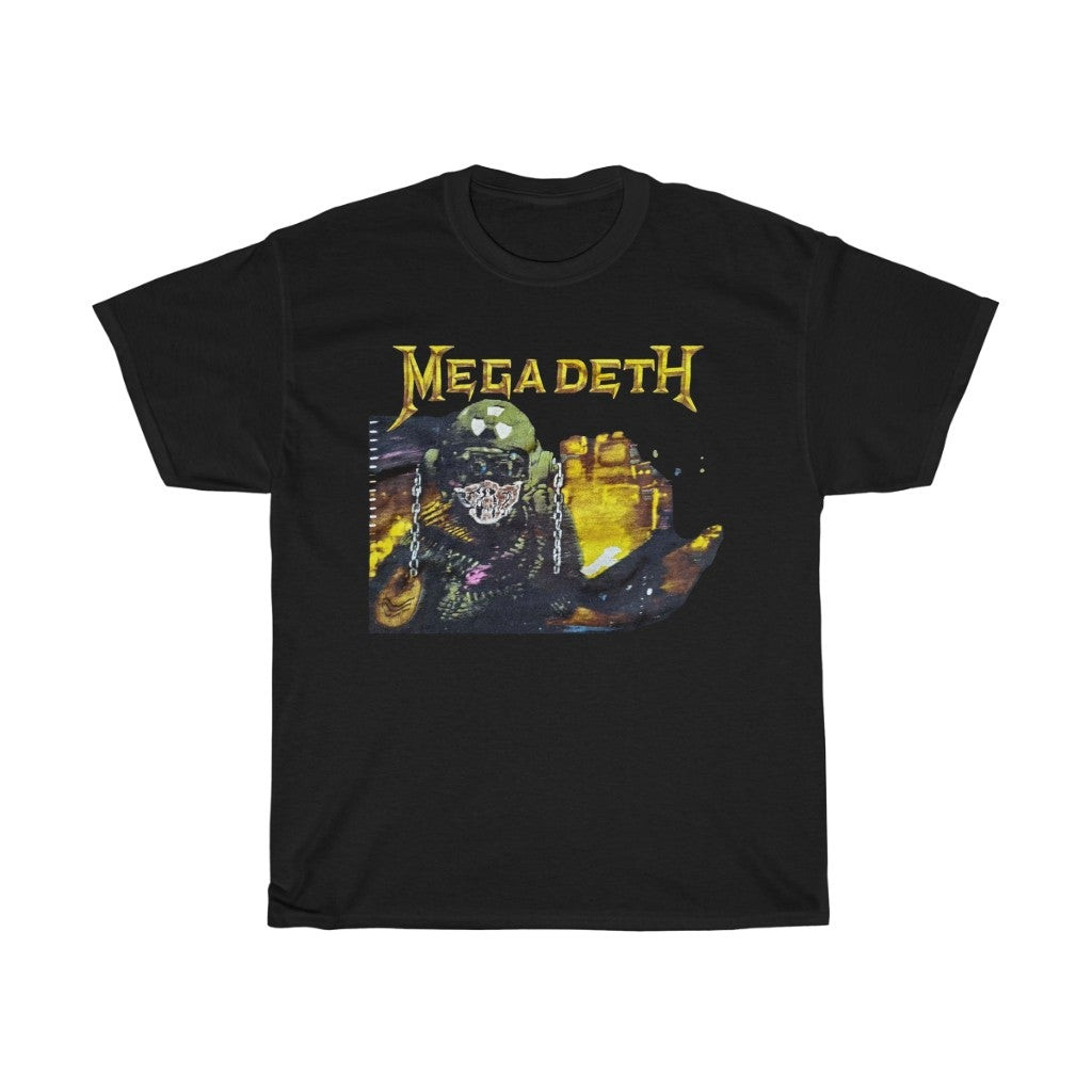 Vintage 1988 Megadeth So Far So Good So What Unisex Heavy Cotton Tee 211101