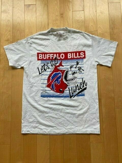 Vintage 1988 Buffalo Bills Let's Do Lunch Shirt