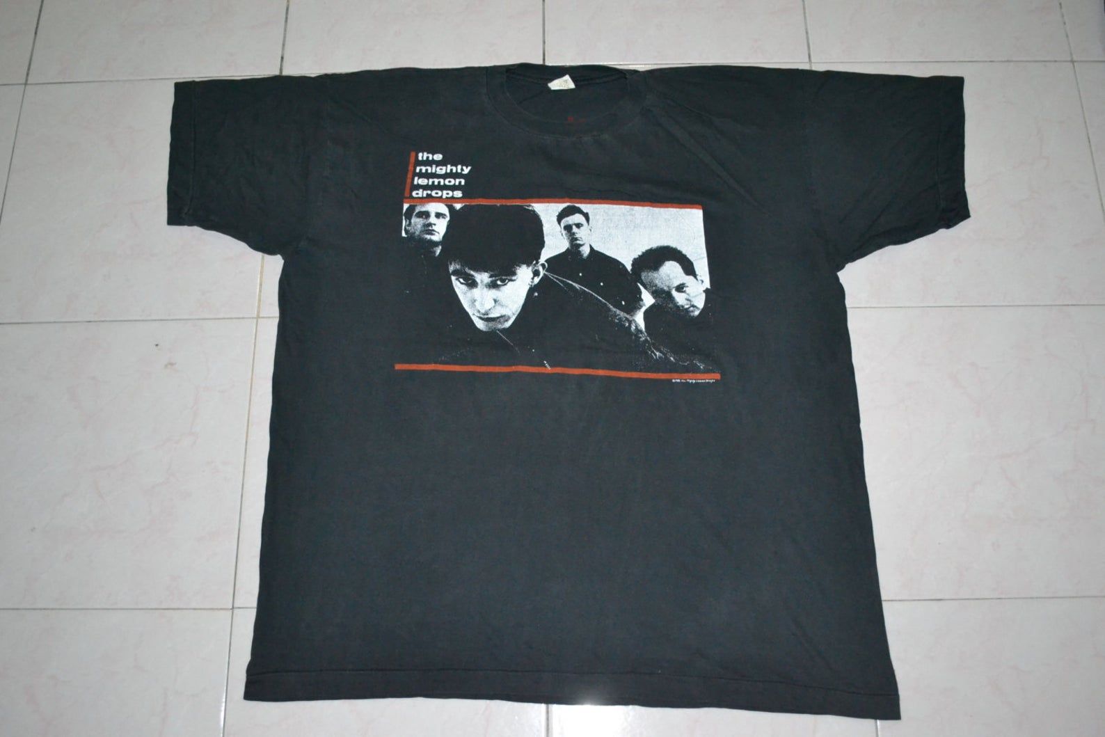 Vintage 1988 The Mighty Lemon Drops Tour Concert Promo Mega Rare T Shirt vintage 1988 the mighty lemon drops tour concert promo mega rare t shirt n5wrm