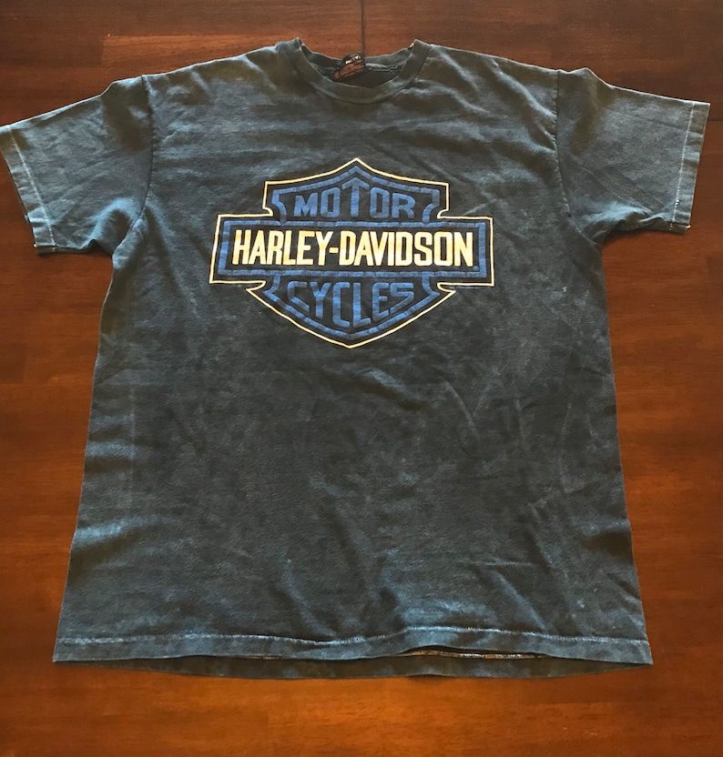 Vintage 1989 Butte Montana Saints Harley Davidson Tee vintage 1989 butte montana saints harley davidson tee cypbh