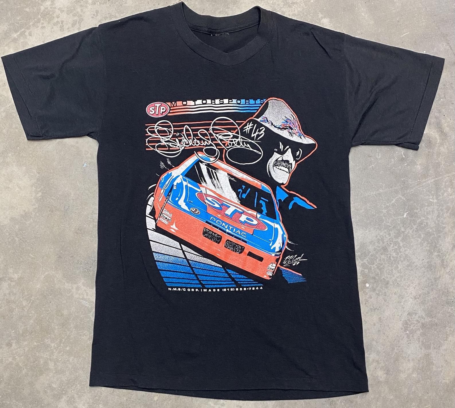 Vintage 1989 Richard Petty Nascar Stp Racing Tee -