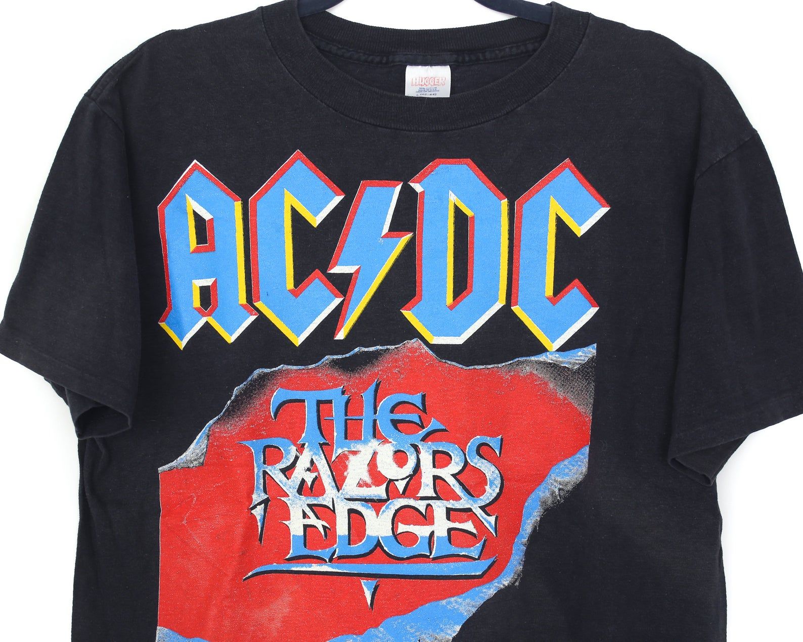 Vintage 1990 Ac Dc Razors Edge Tour T-Shirt L