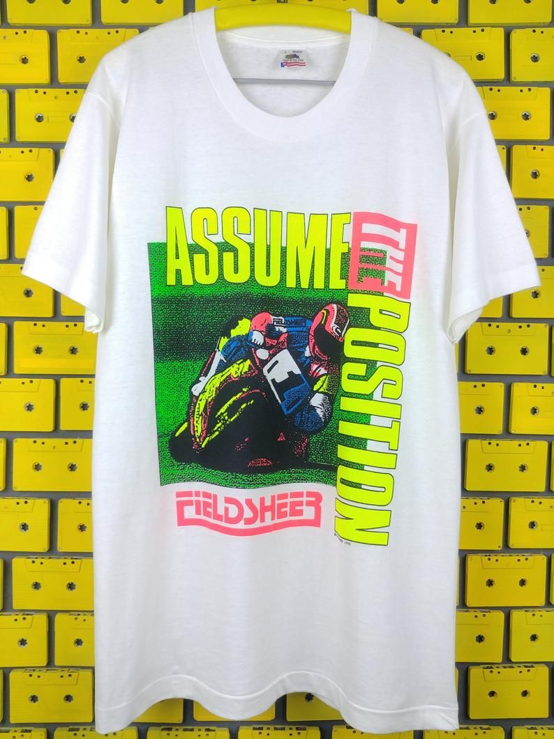 Vintage 1990 Fieldsheer Motocross Shirt