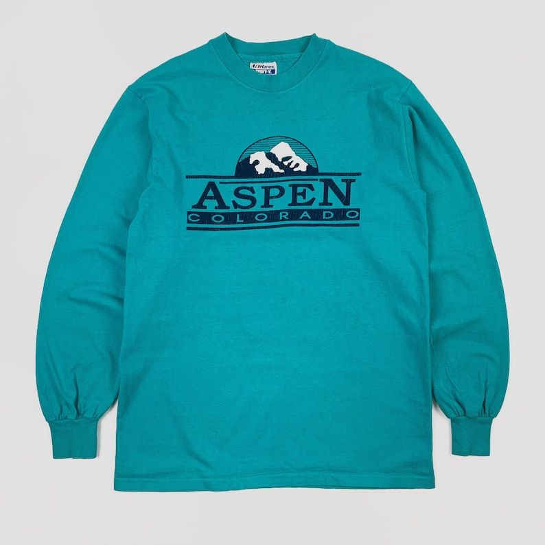 Vintage 1990S Aspen Colorado Souvenir T Shirt