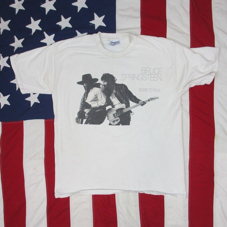 Vintage 1990S Bruce Springsteen And The E Street Band 2 21 75 Promo T Shirt Xl Album Rock Concert New Jersey All Sport
