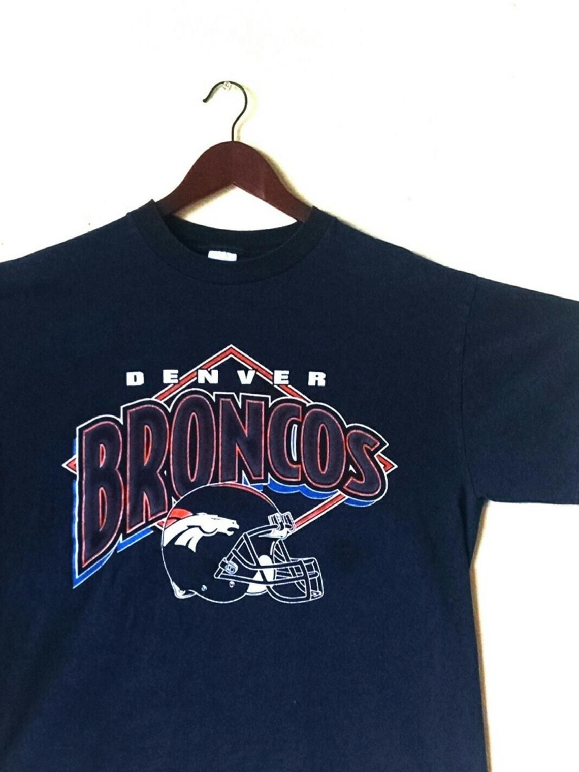 Vintage 1990s Denver Broncos Denver Colorado NFL football Shirt