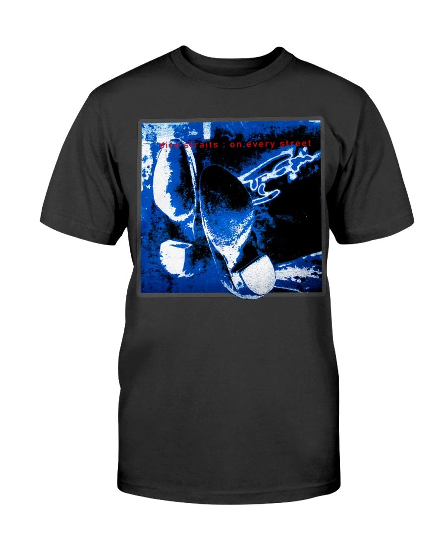 Vintage 1990S Dire Straits On Every Street Tour T Shirt 211209