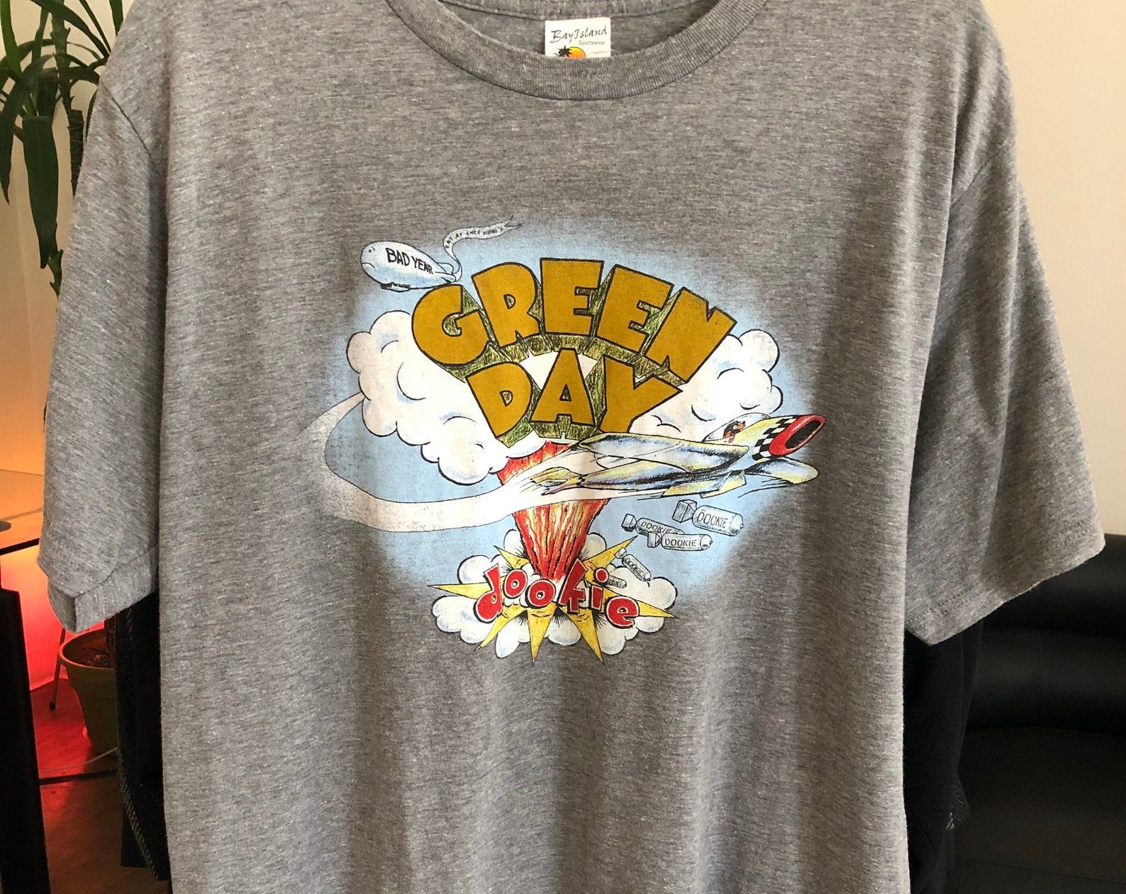 Vintage 1990'S Green Day Dookie Graphic T-Shirt