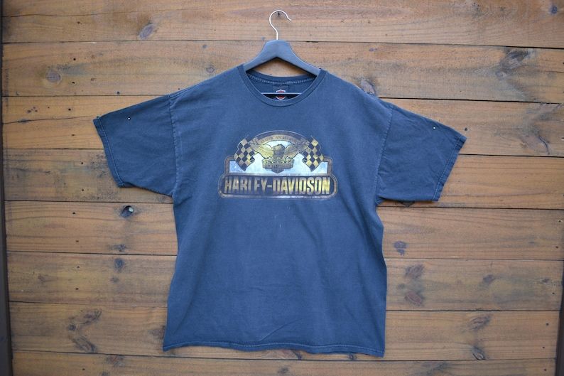 Vintage 1990S Harley Davidson T Shirt Motor Cycles American Legends