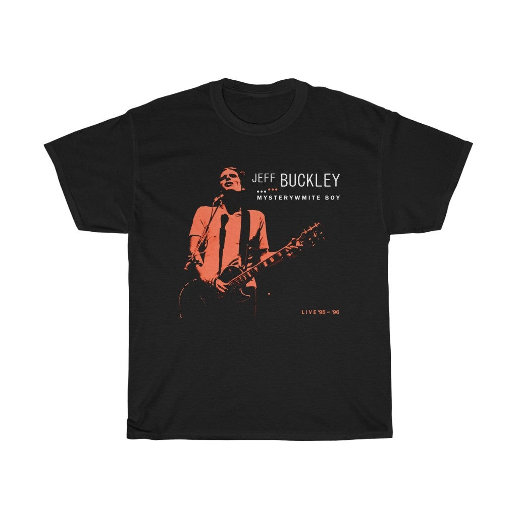 Vintage 1990S Jeff Buckley Live Unisex Heavy Cotton Tee 211030