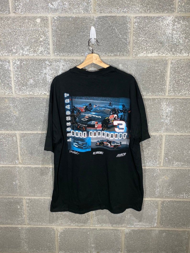 Vintage 1990S New With Tags Dale Earnhardt Legendary Nascar Racing Shirt