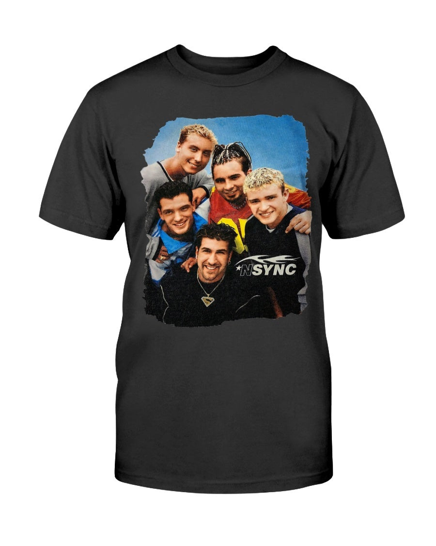 Vintage 1990S Nsync Boy Band T Shirt 211221