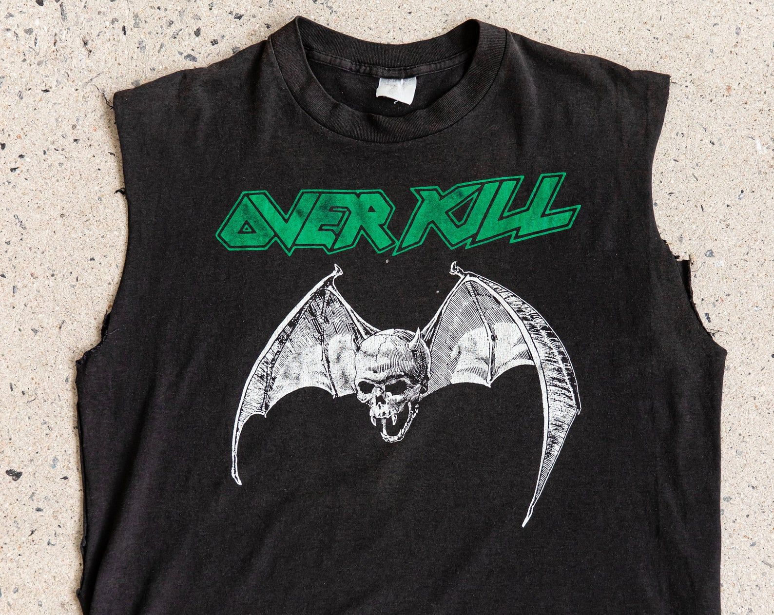 Vintage 1990'S Over Kill Sleeveless Shirt