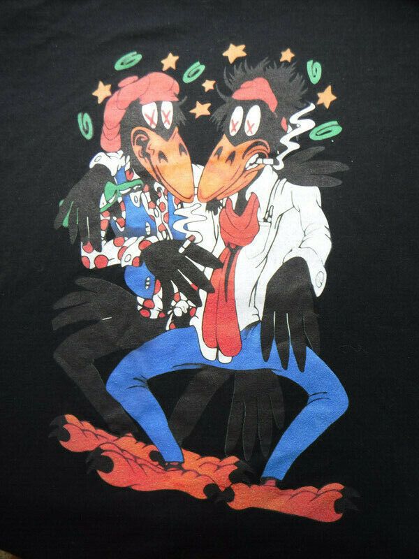 Vintage 1990'S Retro Black Crowes Rock Band Music