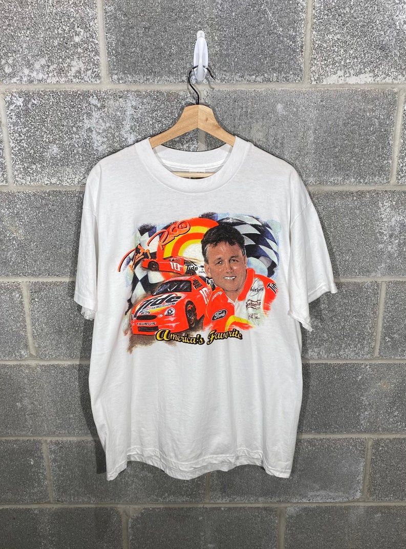 Vintage 1990S Ricky Rudd America?S Favorite Tide Racing Nascar Graphic Vtg Shirt vintage 1990s ricky rudd americas favorite tide racing nascar graphic vtg shirt rd324