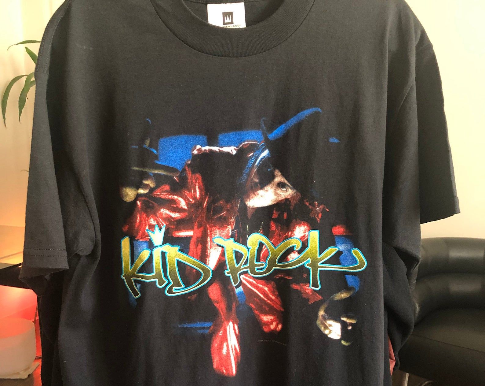 Vintage 1990'S Rock Middle Finger Graphic T-Shirt