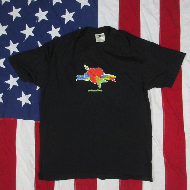 Vintage 1990S Tom Petty And The Heartbreakers T Shirt Large Winterland Tour Concert Rock Pop Singer Songwriter Gainesville Florida Express