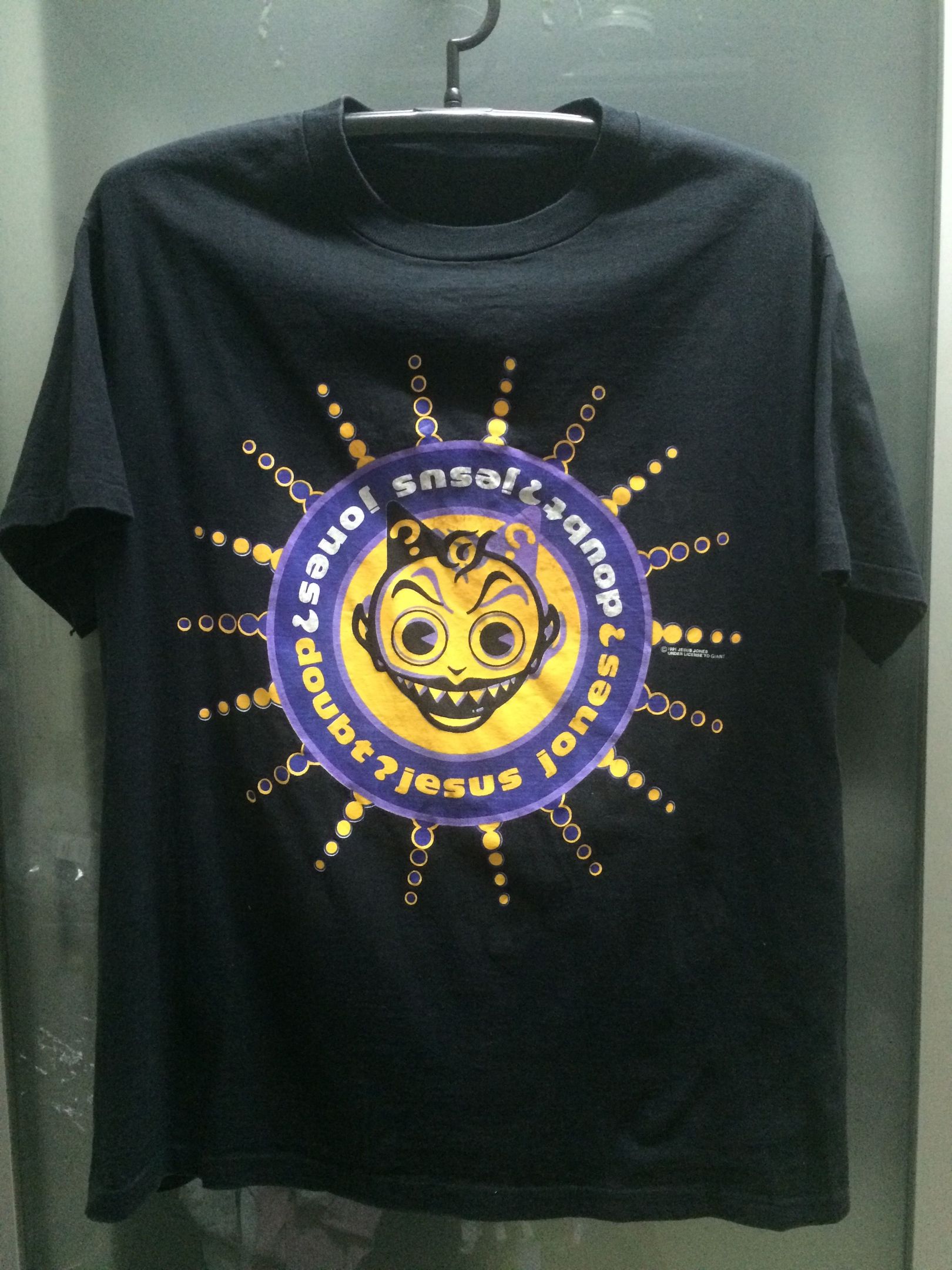 Vintage 1991 Jesus Jones Shirt Tour 90s Live Music Br shirt