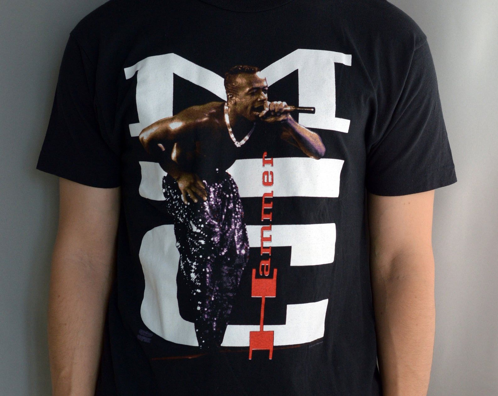 Vintage 1991 Mc Hammer Here Comes The Hammer! Shirt