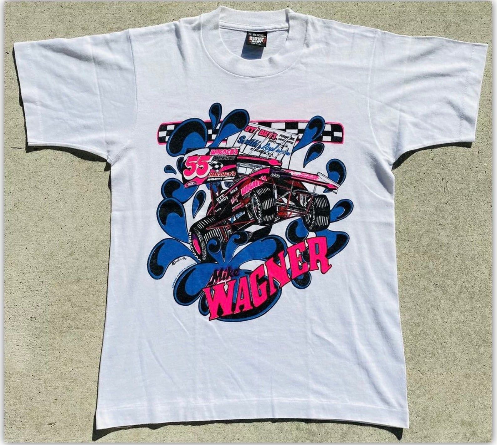 Vintage 1991 Mike Wagner Port Royal S Car Champion Tee - vintage 1991 mike wagner port royal s car champion tee