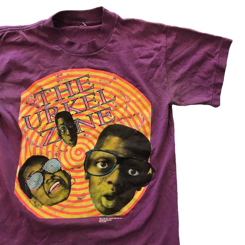 Vintage 1991 Steve Urkel Tshirt Mens Size Xs S Rare Single Stitch vintage 1991 steve urkel tshirt mens size xs s rare single stitch