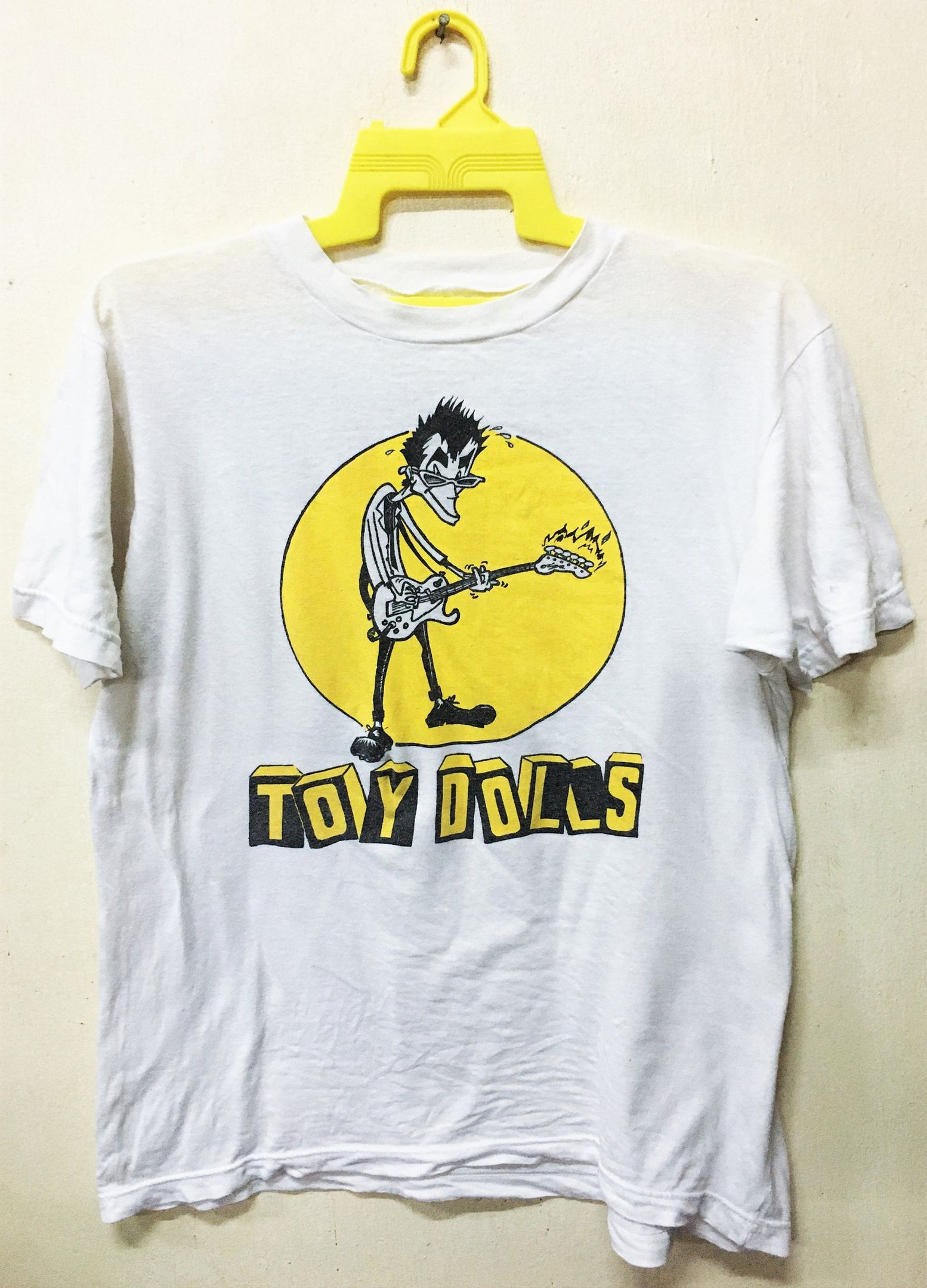 Vintage 1991 Toy Dolls Punk Rock Tour Concert Promo T-Shirt Clash Sex Pistols