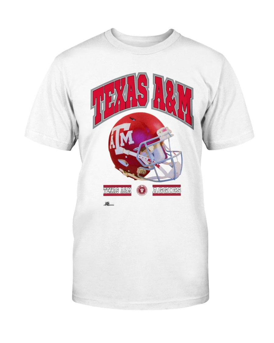 Vintage 1991 University Of Texas Am Aggies Football T Shirt 211214