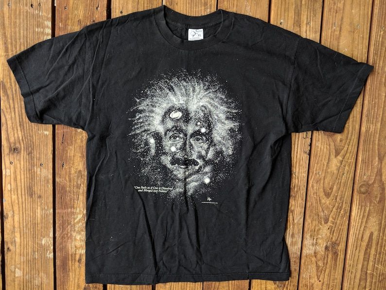Vintage 1992 Albert Einstien Constellation Tee