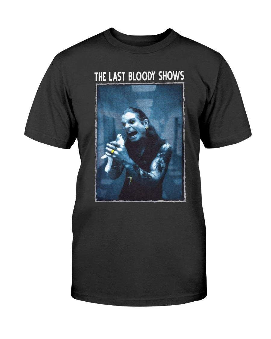 Vintage 1992 Ozzy Osbourne The Last Bloody Shows T Shirt 210923