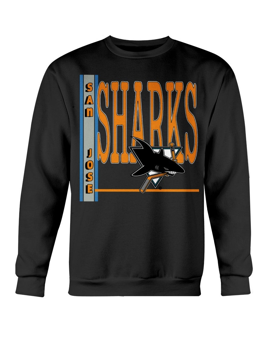 Vintage 1992 San Jose Sharks Nhl Hockey Crewneck Sweatshirt 211211