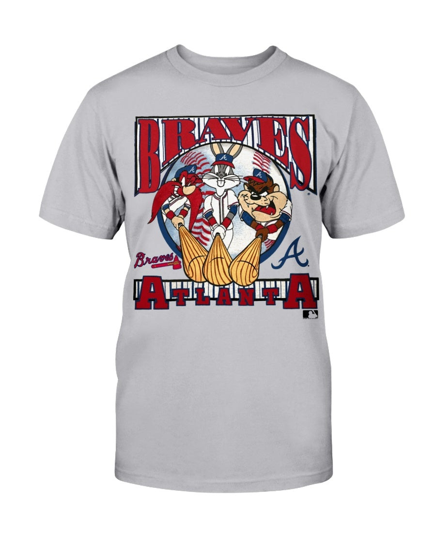Vintage 1993 Atlanta Braves Looney Tunes T Shirt 211028