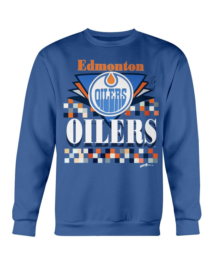 Vintage 1993 Edmonton Oilers Nhl Hockey Sweatshirt 211217