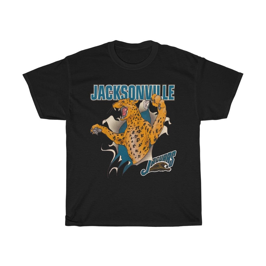 Vintage 1993 Jacksonville Jaguars Football Unisex Heavy Cotton Tee 211023